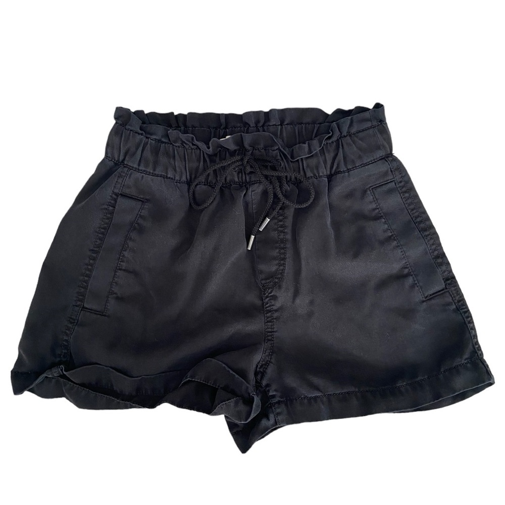 LOFT BLACK PULL ON SHORTS SIZE XXS PETITE